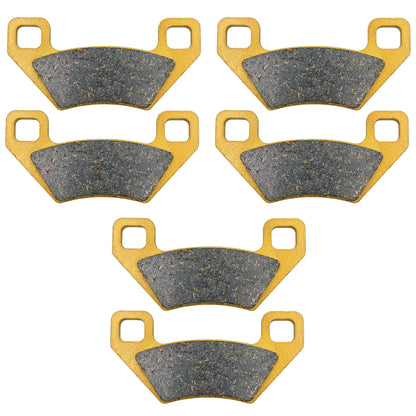 Kymco MXU/Maxxer 450/450i/375 2008-2021 Ceramic Brake Pad Set - Vehicle Parts & Accessories