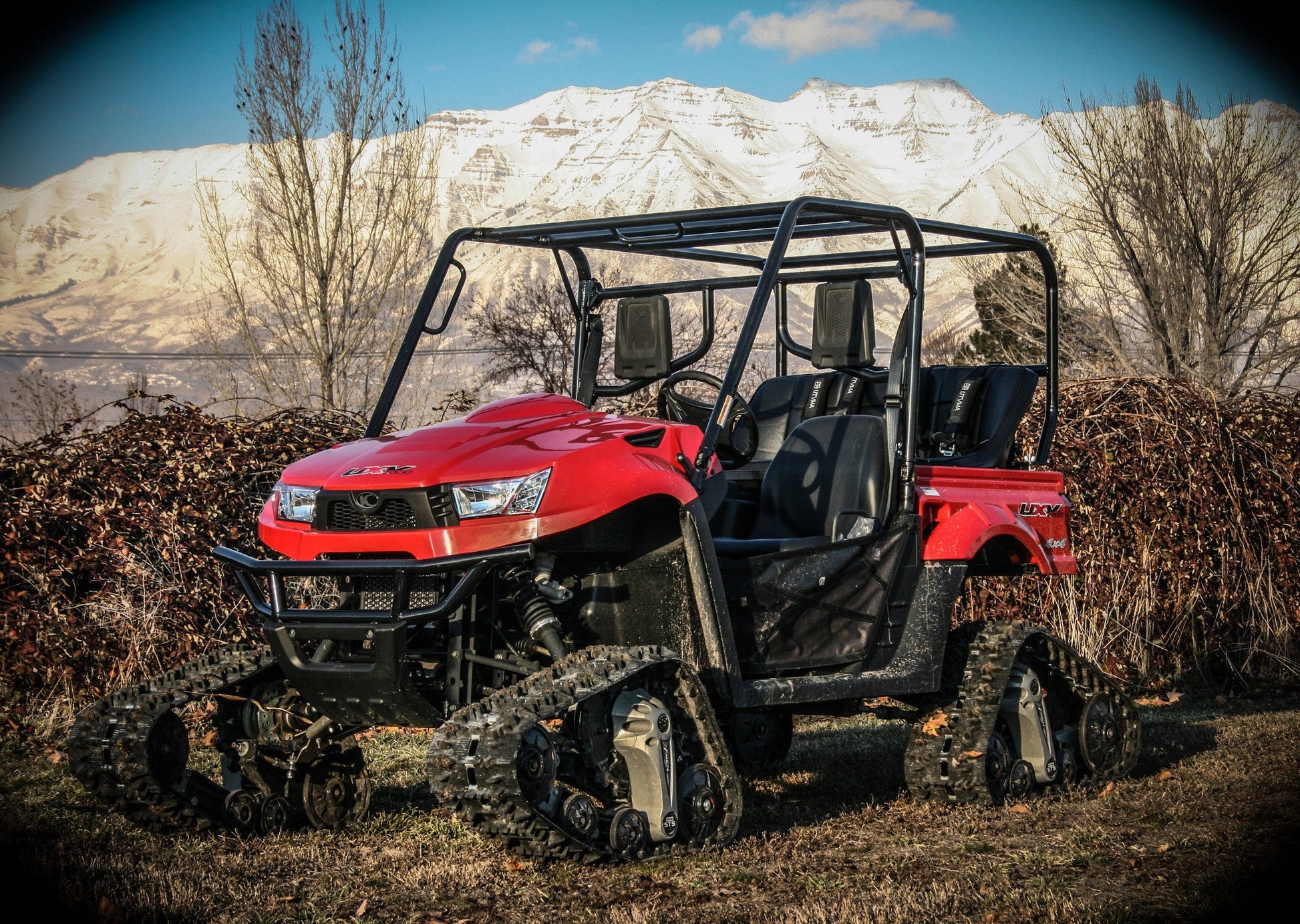 Kymco UXV 700 Backseat and Roll Cage (2014-2021) - Backseat and Roll Cage