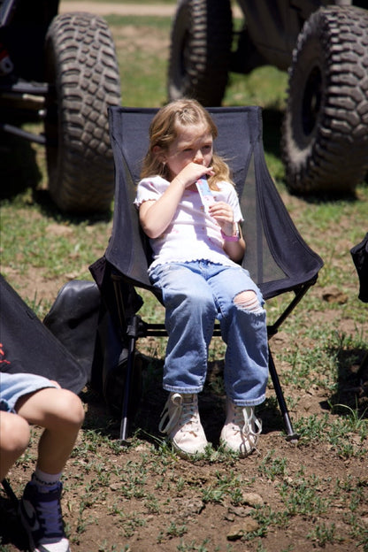 Large Camp Chair with Roll Cage Bag - Seats