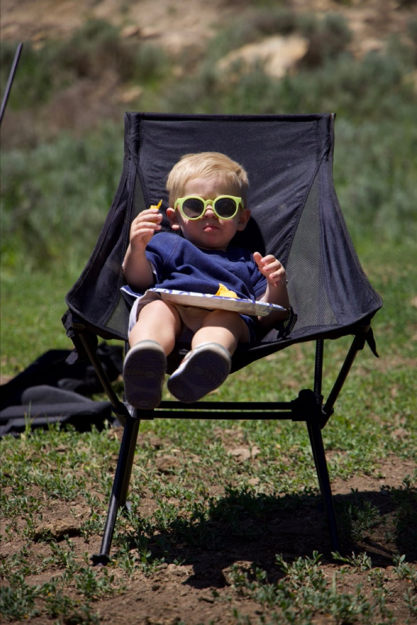 Large Camp Chair with Roll Cage Bag - Seats