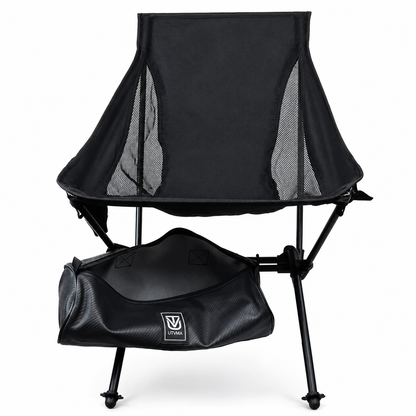Large Camp Chair with Roll Cage Bag - Seats