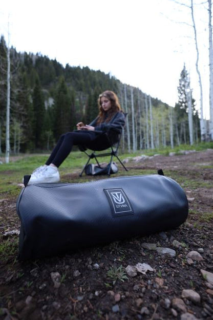 Large Camp Chair with Roll Cage Bag - Seats