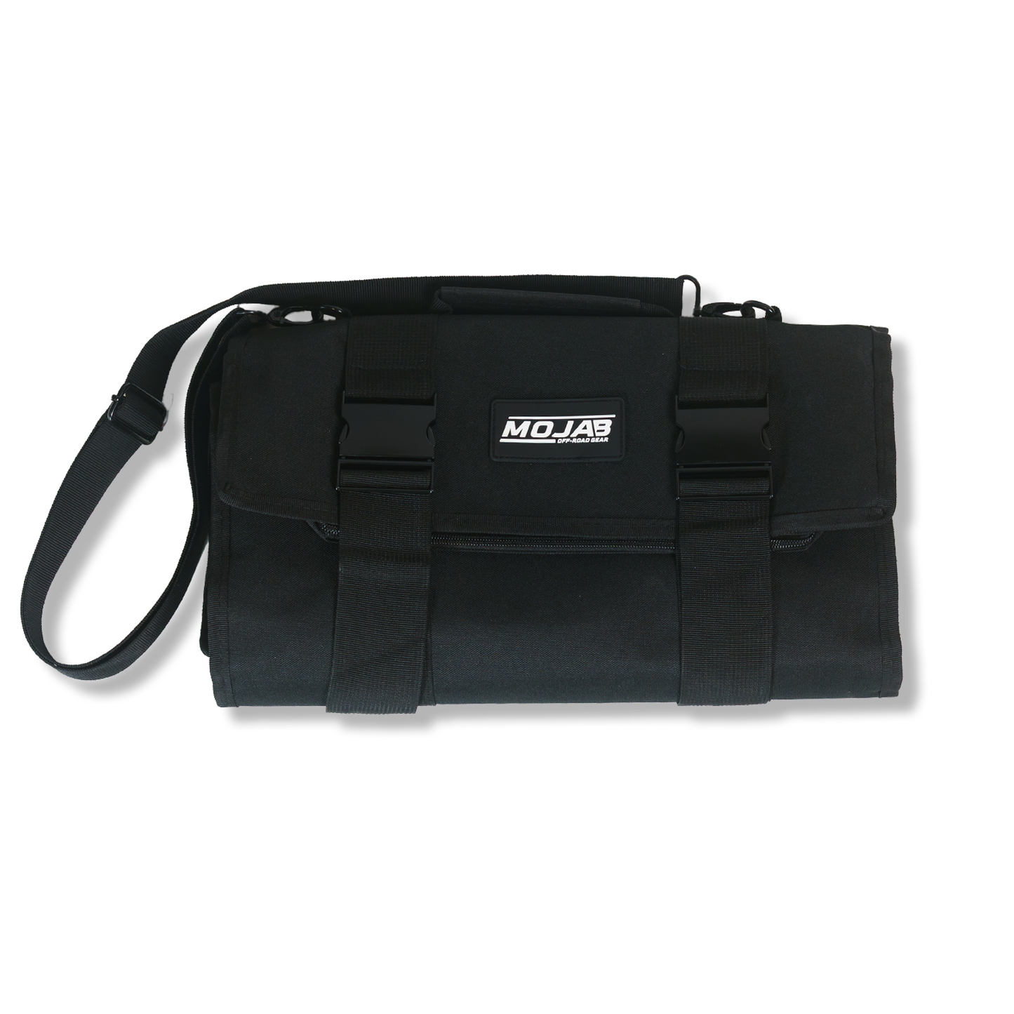 Large Canvas Tool organizer bag with 5 removeable pouches - Black - Storage Bags