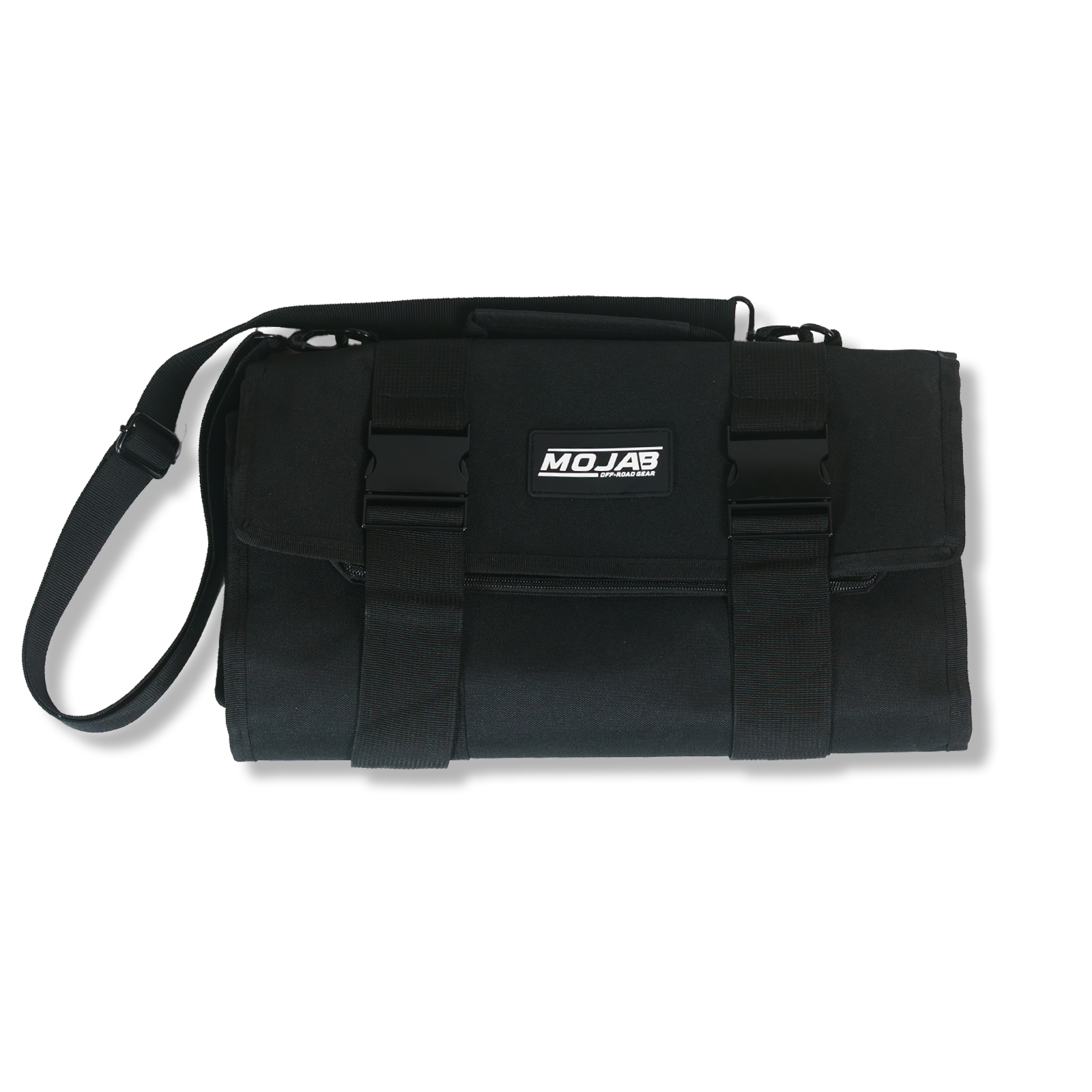 Large Canvas Tool organizer bag with 5 removeable pouches - Black - Storage Bags