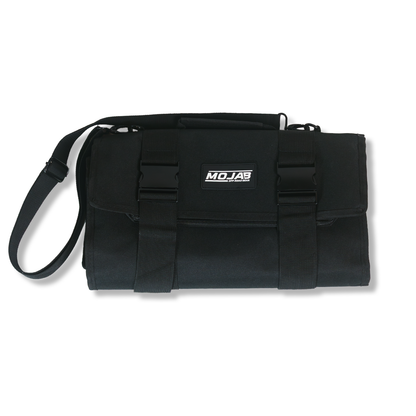 Large Canvas Tool organizer bag with 5 removeable pouches - Black - Storage Bags