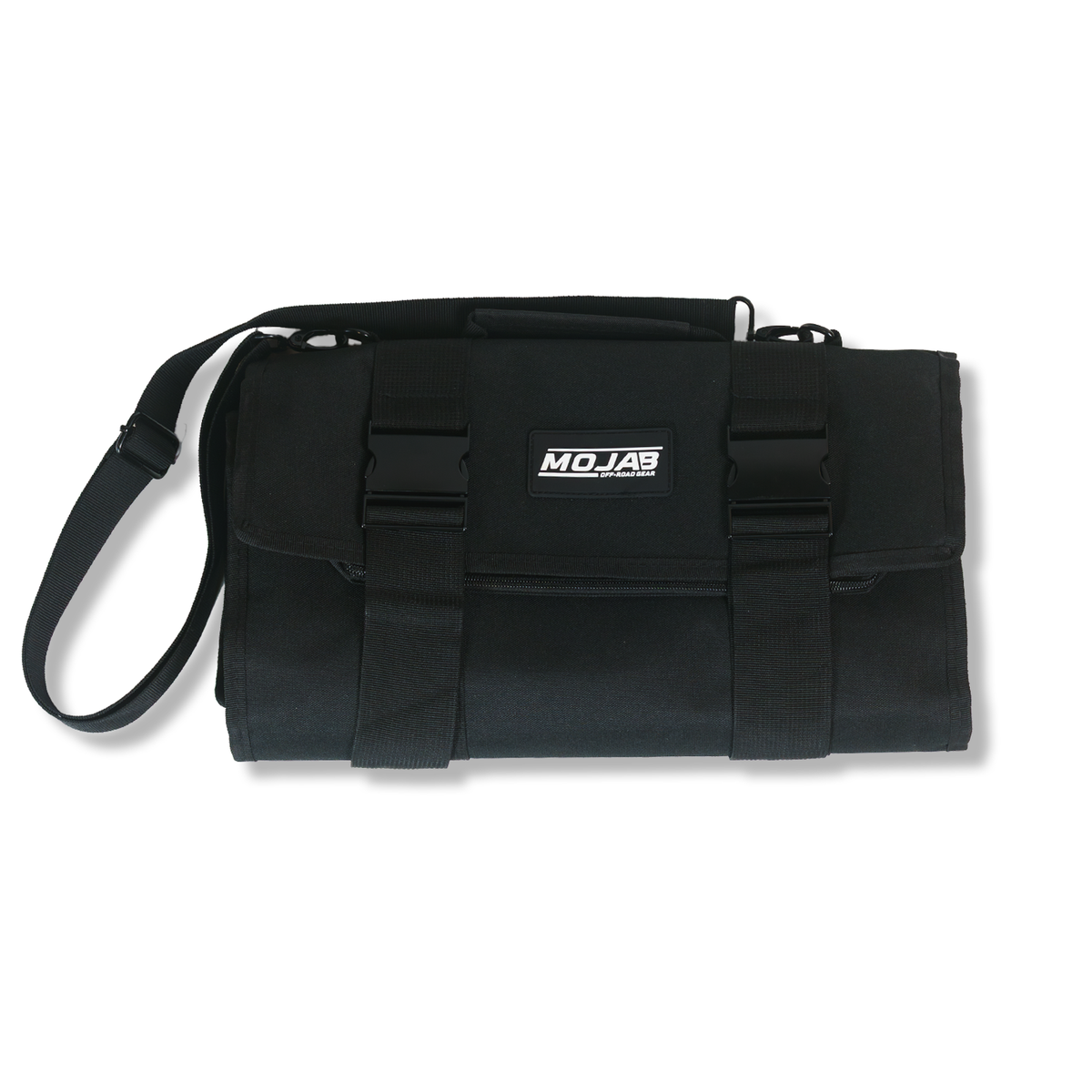Large Canvas Tool organizer bag with 5 removeable pouches - Black - Storage Bags