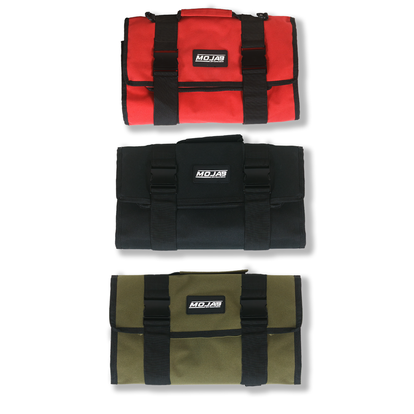 Large Canvas Tool organizer bag with 5 removeable pouches - Storage Bags