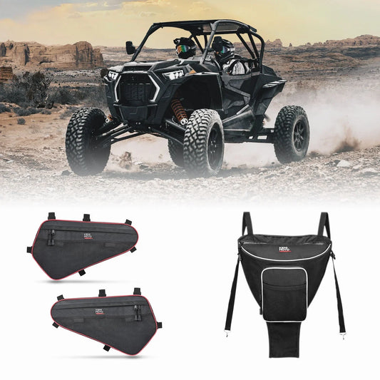 Lower Door Storage Bag & Center Storage Bag for Polaris RZR