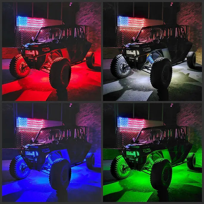 LUX Monster Magnetic RGB + W Rock Light Kit - Lighting