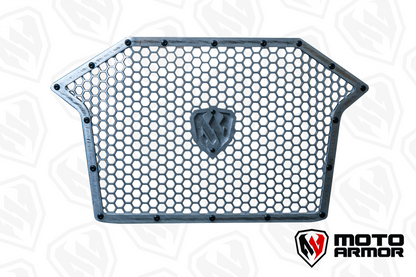 MA RZR Pro XP / Turbo R / Pro R Main Radiator Grill - Raw Aluminum / Raw Aluminum - Vehicles & Parts
