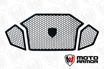 MA TURBO R/PRO R COMPLETE FRONT GRILL SET - Black / Black - Vehicles & Parts