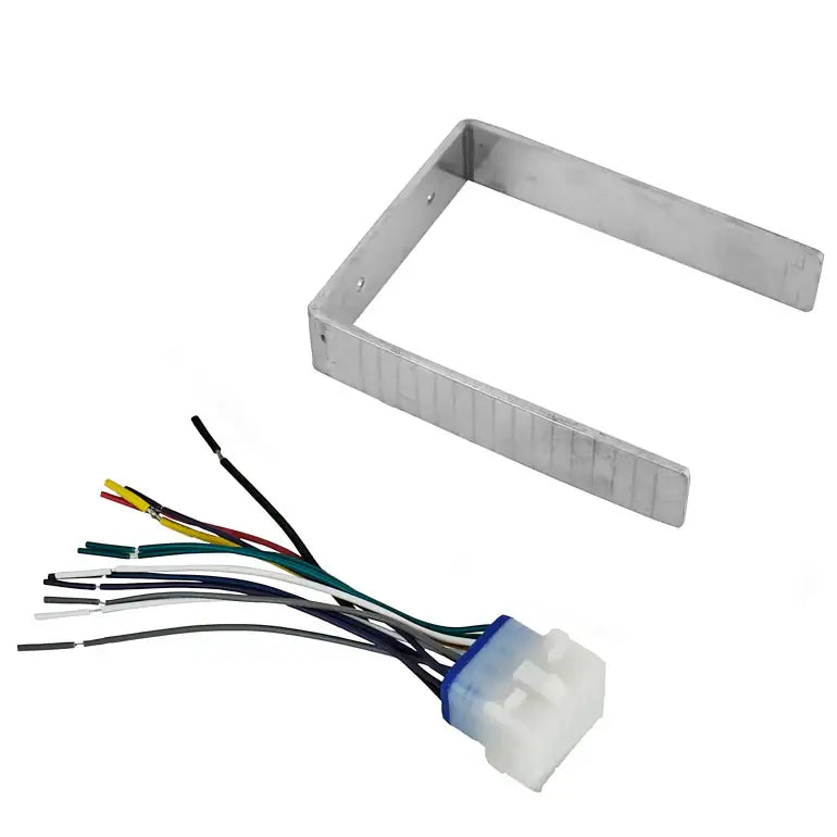 Marine and Powersports Headunit 3’’ Color TFT screen 2 Zones 4 volts Output BT RDS 4 X 50 Watts