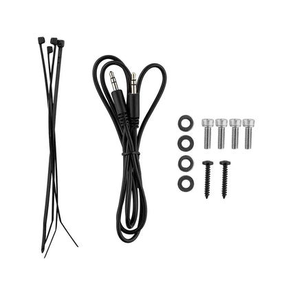 Marine And Powersports Waterproof Receiver Enclosure with Bluetooth AUX Input USB Player and Controls