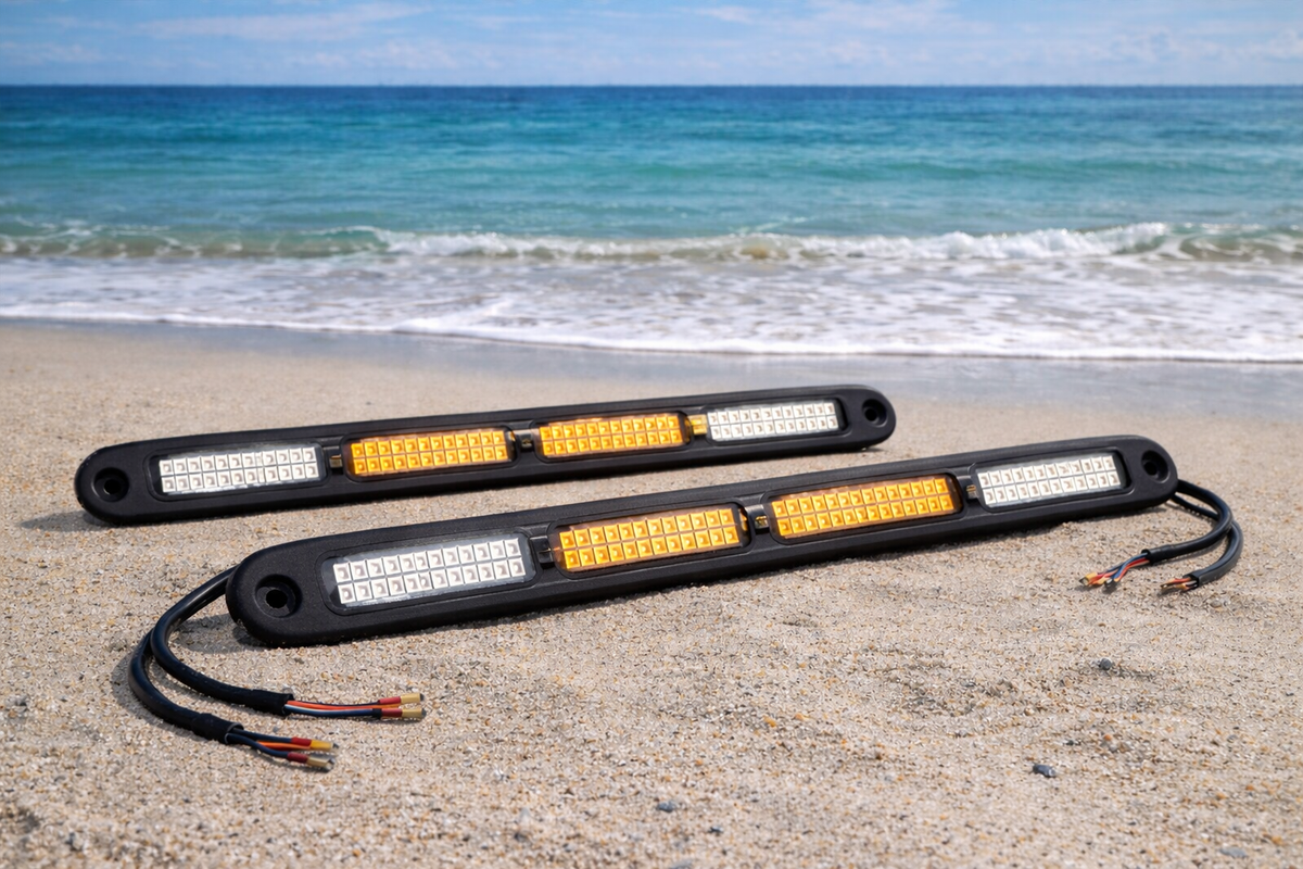 Marshin Whips 12’’ LED Chase Light Set with Advanced Control Module - Lighting