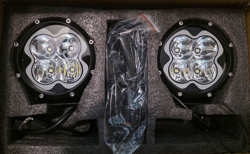 Marshin Whips 6’’ High-Output LED Pod Lights | 4-Beam Design (Set of 2) - Pod Lights