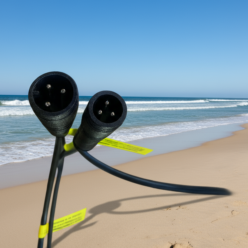 Marshin Whips Area 51 LED Whips: Carbon Fiber & Hidden Cables - Whip