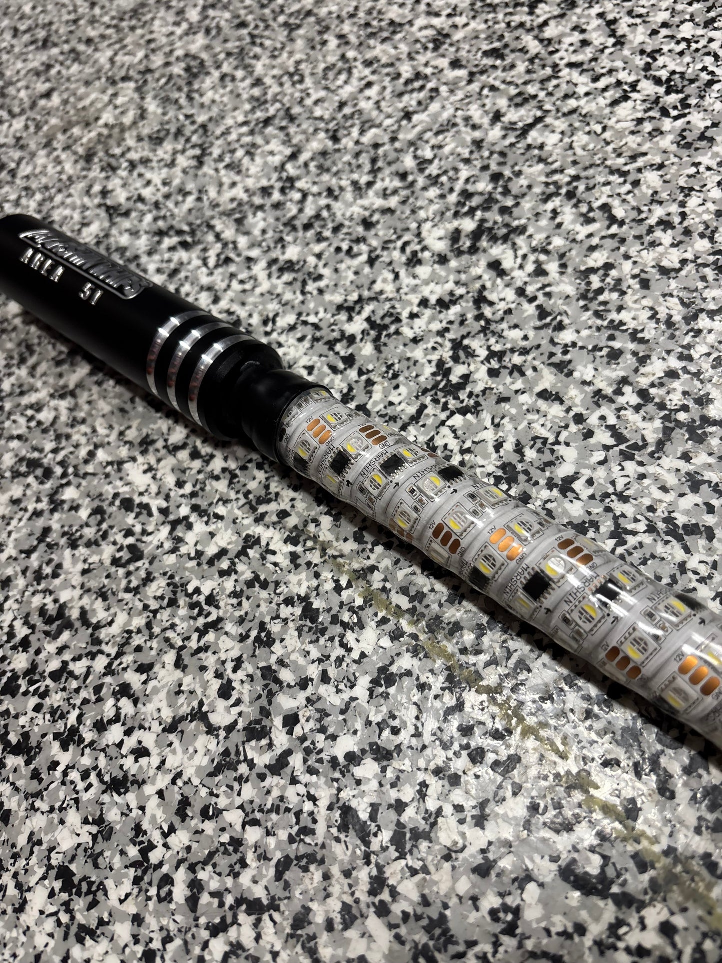 Marshin Whips Area 51 LED Whips: Carbon Fiber & Hidden Cables - Whip
