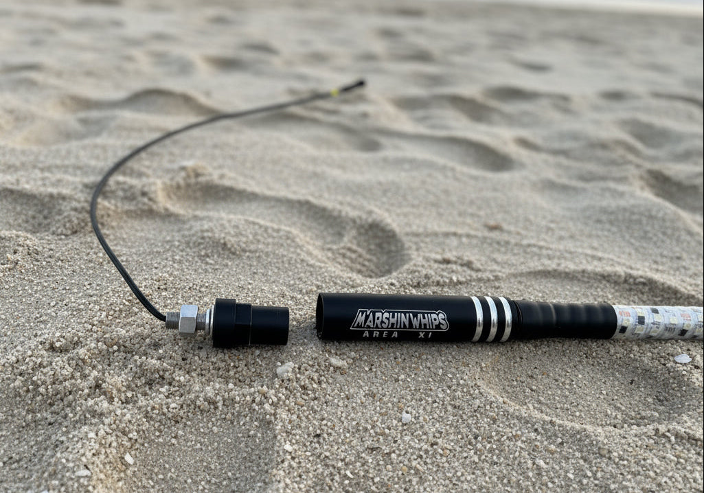 Marshin Whips Area 51 LED Whips: Carbon Fiber & Hidden Cables - Whip