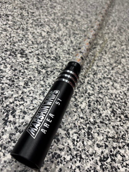 Marshin Whips Area 51 LED Whips: Carbon Fiber & Hidden Cables - Whip