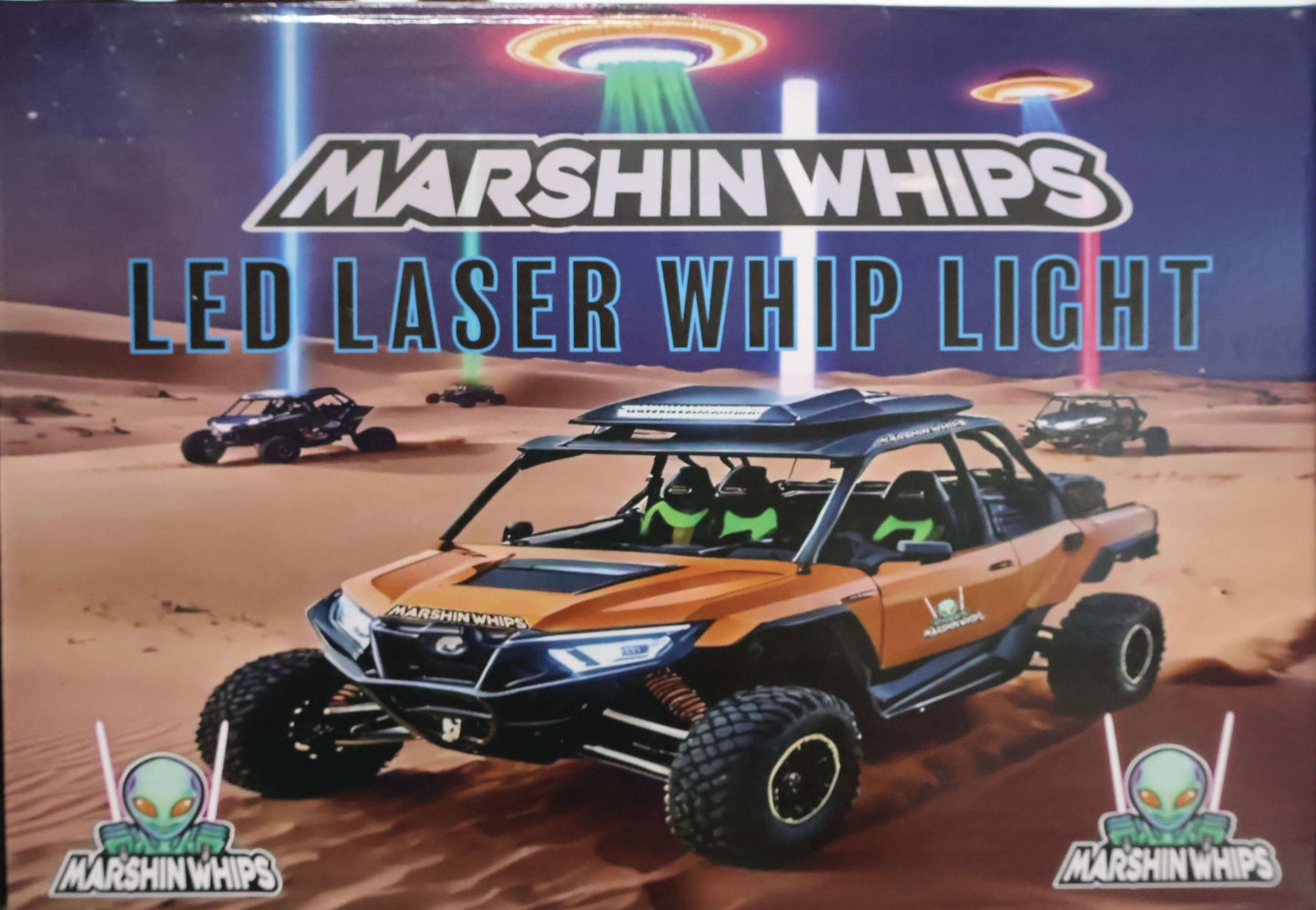 Marshin Whips: RGB Lunar Laser Light Kit - Lighting