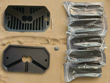 Marshin Whips Rosewell X-2 Billet Rocklights x8 (Kit) - Rock Lights