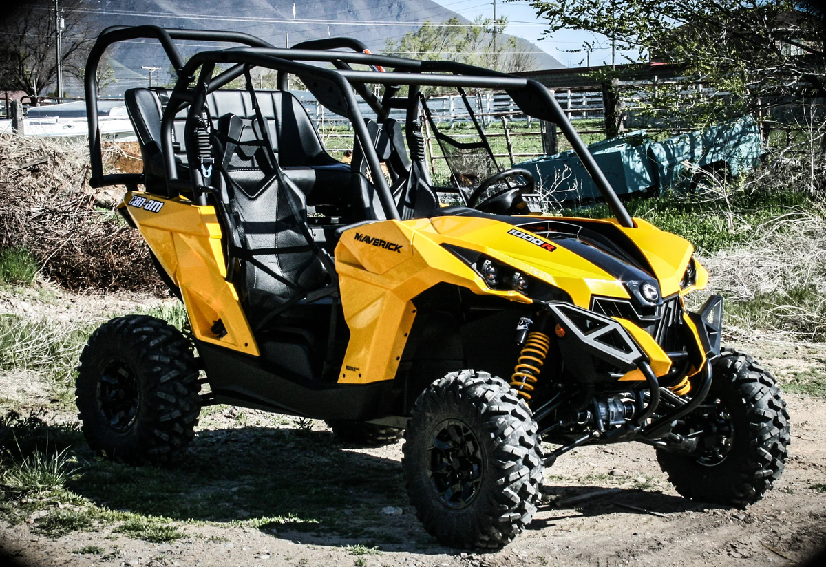 Maverick 1000/ Maverick 1000 Max Backseat and Roll Cage (2013-2018) - Backseat and Roll Cage