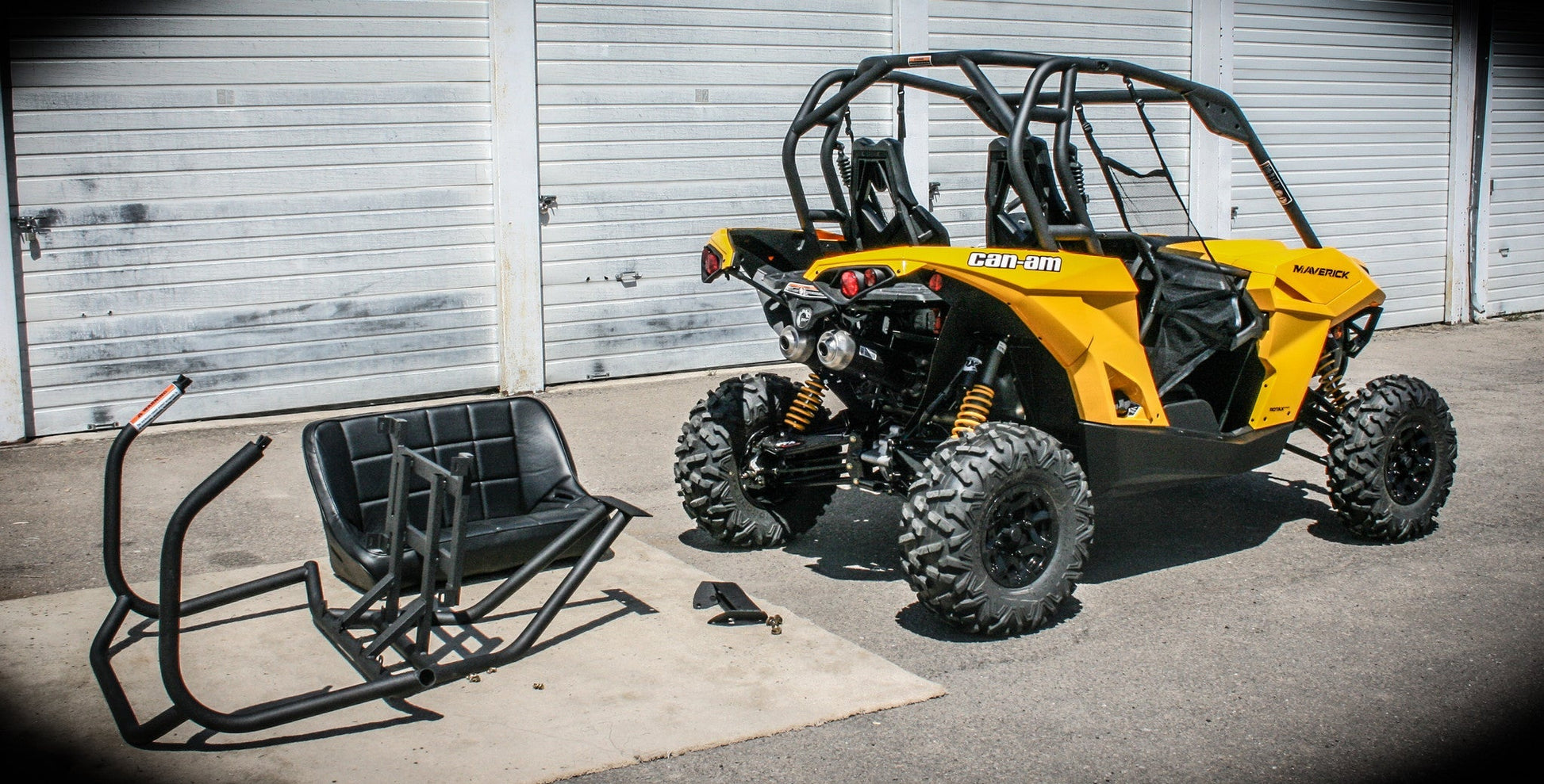 Maverick Backseat and Roll Cage (2013-2018) - Backseat and Roll Cage