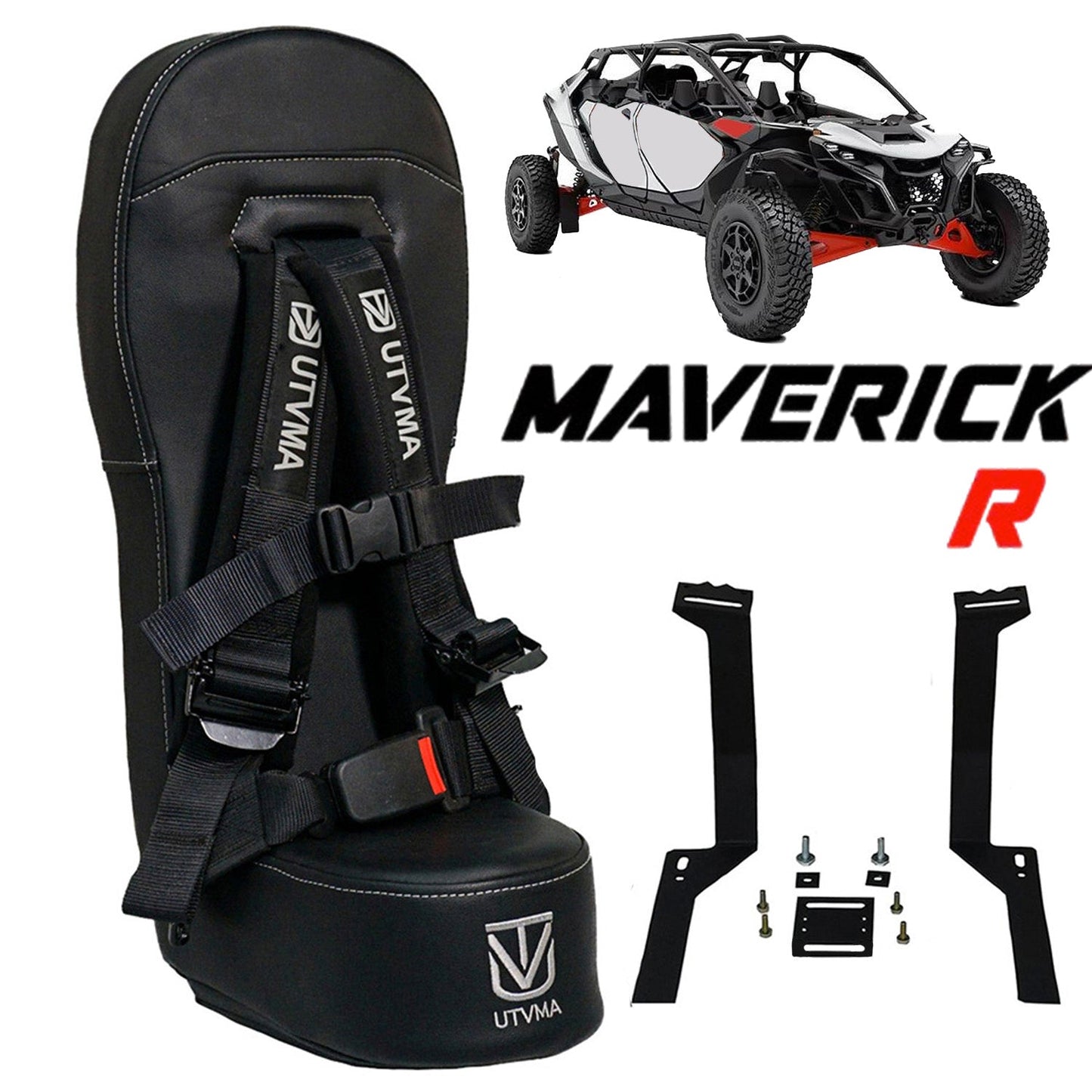 Maverick R Max Front Bump Seat (2024+) - Bump Seat