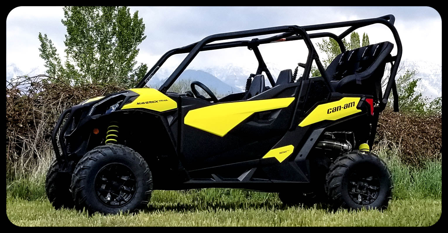 Maverick Sport Backseat and Roll Cage kits (2018-2024) - Backseat and Roll Cage