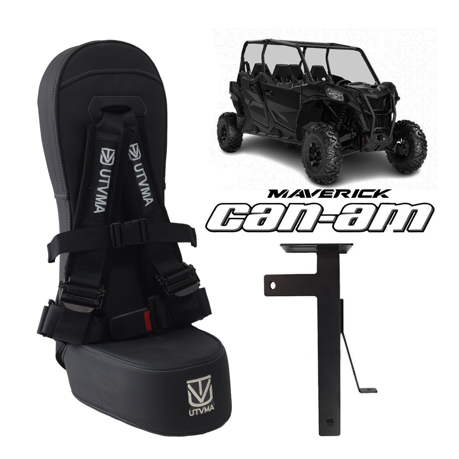 Maverick Sport MAX Bump Seat (2019+) Front or Rear - Bump Seat