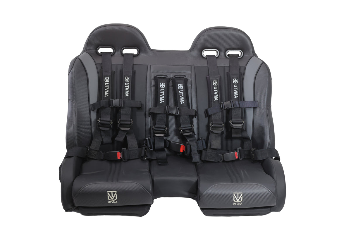 Maverick Sport Max Front Bench Seat With Harnesses (2019+) - Bench Seat