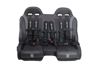 Maverick Sport Max Front Bench Seat With Harnesses (2019+) - Bench Seat