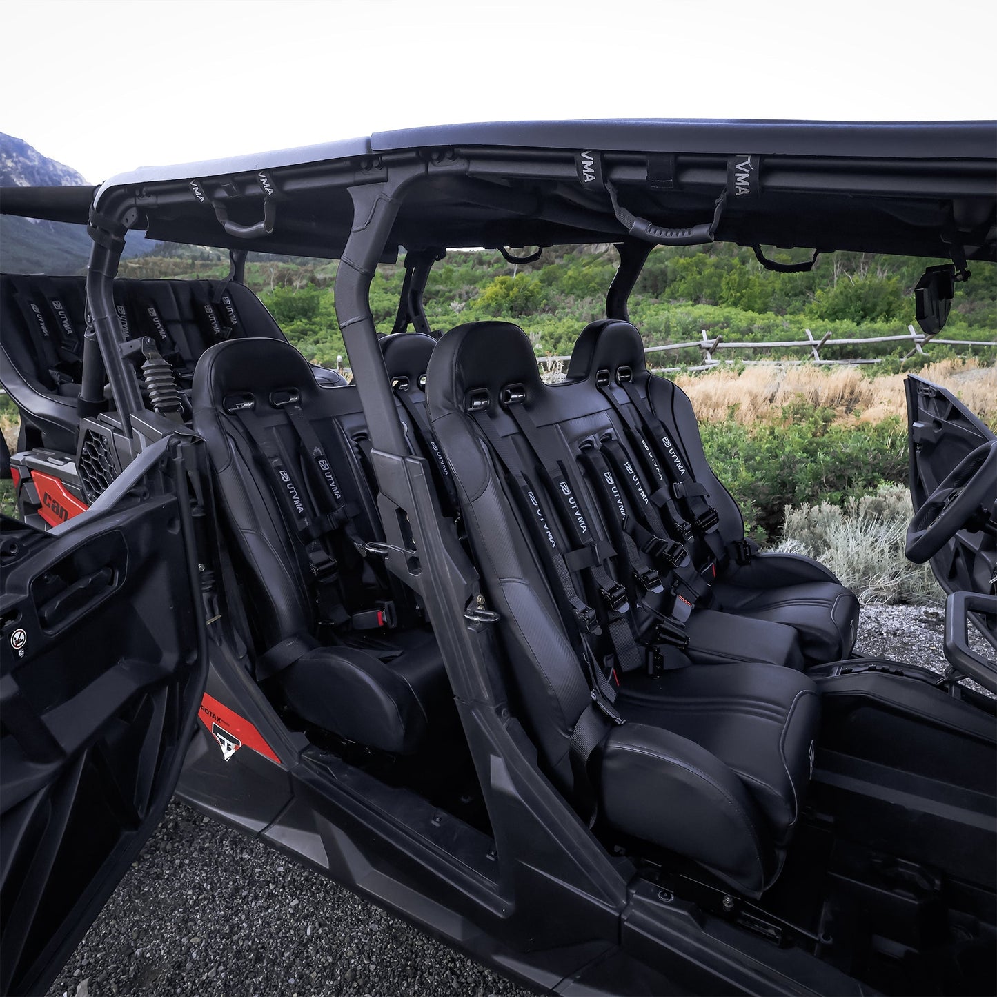 Maverick Sport Max Front Bench Seat With Harnesses (2019+) - Bench Seat