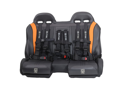 Maverick Sport Max Front Bench Seat With Harnesses (2019+) - Bench Seat