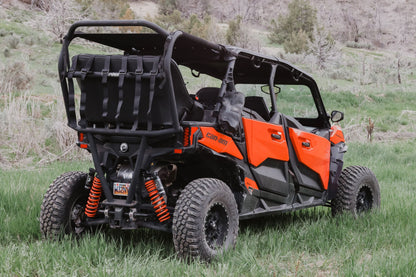 Maverick Sport / Maverick Sport Max Rear Bench and Roll Cage Kit (2018-2026) - Backseat and Roll Cage