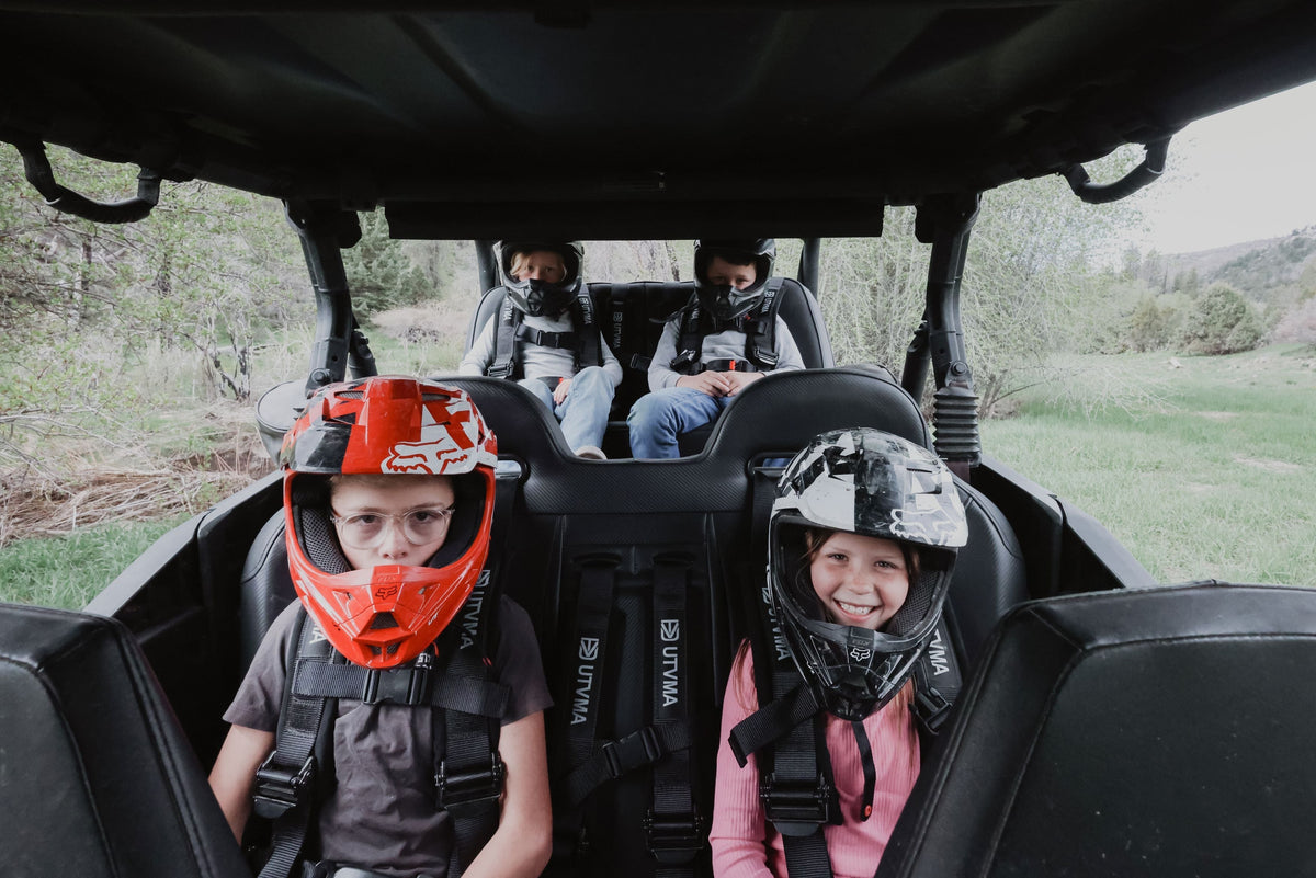 Maverick Sport / Maverick Sport Max Rear Bench and Roll Cage Kit (2018-2026) - Backseat and Roll Cage