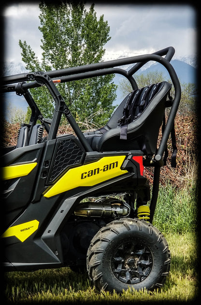 Maverick Sport / Maverick Sport Max Rear Bench and Roll Cage Kit (2018-2026) - Backseat and Roll Cage