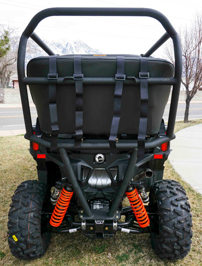 Maverick Sport / Maverick Sport Max Rear Bench and Roll Cage Kit (2018-2026) - Backseat and Roll Cage