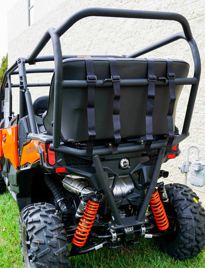 Maverick Sport / Maverick Sport Max Rear Bench and Roll Cage Kit (2018-2026) - Backseat and Roll Cage