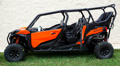 Maverick Sport / Maverick Sport Max Rear Bench and Roll Cage Kit (2018-2026) - Backseat and Roll Cage