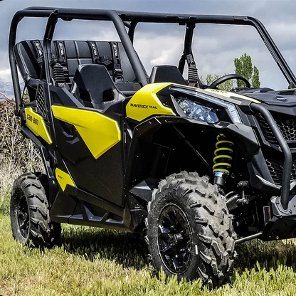 Maverick Sport / Maverick Sport Max Rear Bench and Roll Cage Kit (2018-2026) - Backseat and Roll Cage