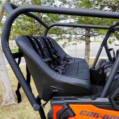 Maverick Sport / Maverick Sport Max Rear Bench and Roll Cage Kit (2018-2026) - Backseat and Roll Cage