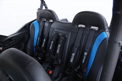 Maverick Sport Max Rear Bench with Harnesses (2019+) - Bench Seat