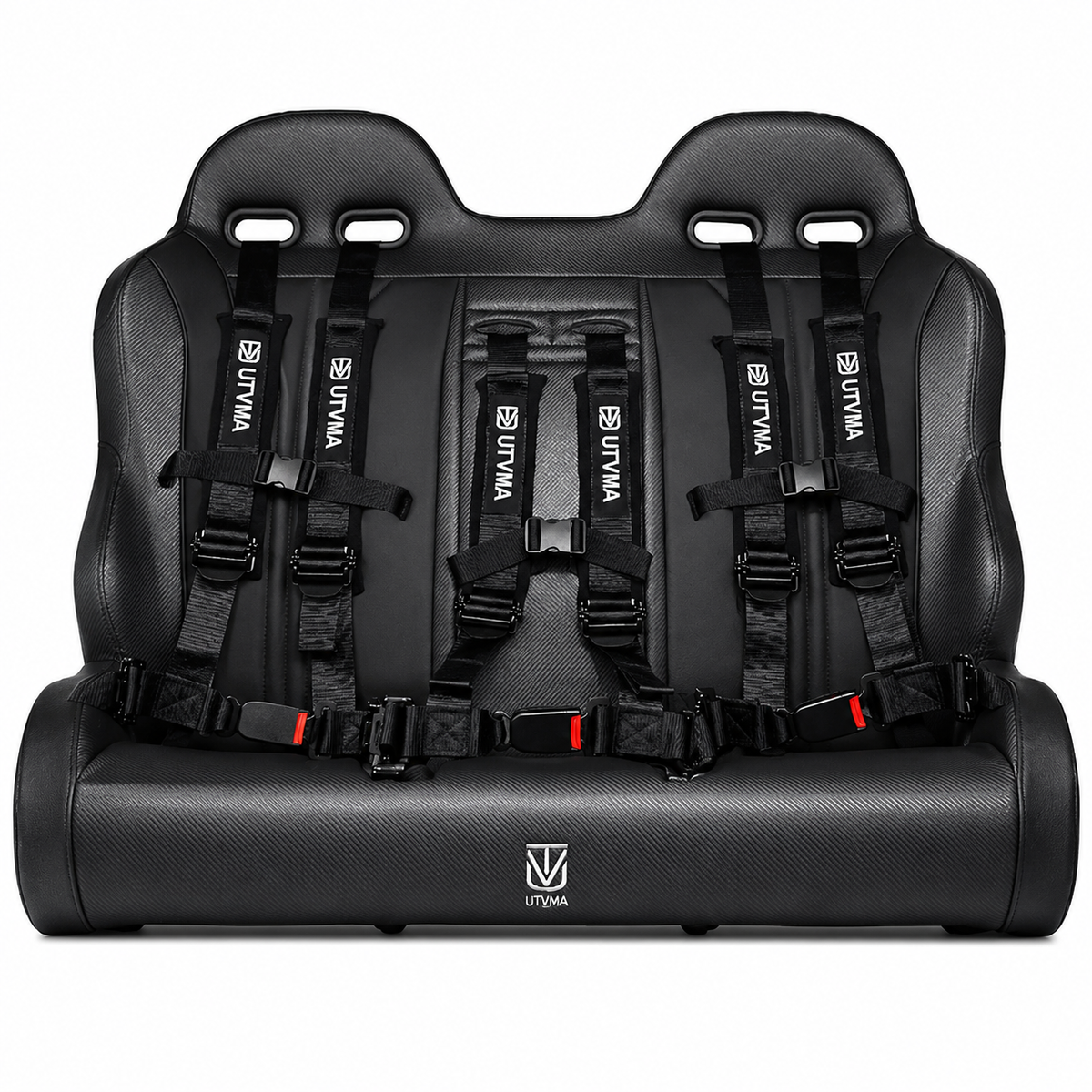 Maverick Sport Max Rear Bench with Harnesses (2019+) - Bench Seat