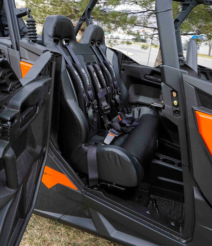 Maverick Sport Max Rear Bench with Harnesses (2019+) - Bench Seat