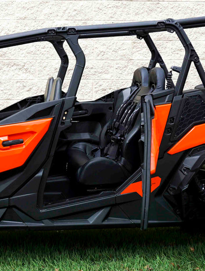 Maverick Sport Max Rear Bench with Harnesses (2019+) - Bench Seat