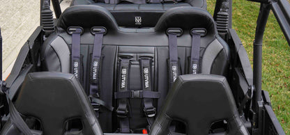 Maverick Sport Max Rear Bench with Harnesses (2019+) - Bench Seat
