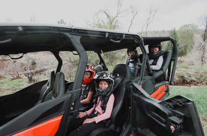 Maverick Sport Max Rear Bench with Harnesses (2019+) - Bench Seat