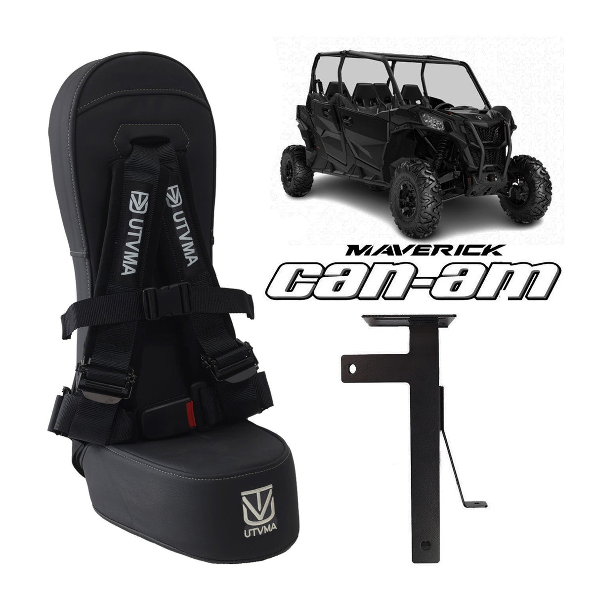 Maverick Sport/ Maverick Sport MAX/ Maverick Trail Bump Seat (2018+) Front or Rear - Bump Seat
