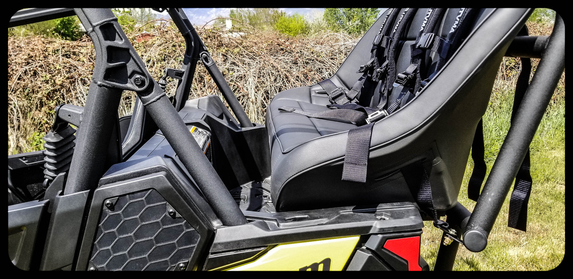 Maverick Trail Backseat and Roll Cage kits (2018+) - Backseat and Roll Cage